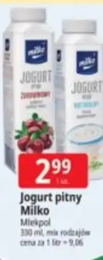 E.Leclerc Jogurt pitny Milko oferta