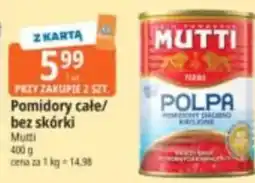 E.Leclerc Pomidory całe bez skórki Mutti oferta