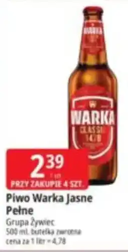 E.Leclerc Piwo Warka Jasne Pełne oferta