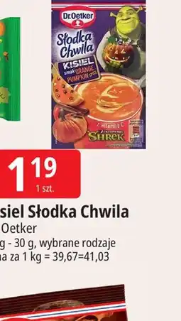 E.Leclerc Kisiel Słodka Chwila Dr. Oetker oferta