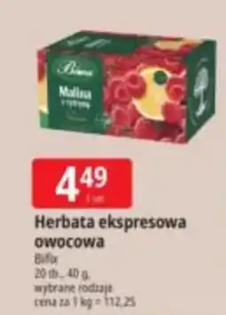 E.Leclerc Herbata ekspresowa owocowa Bifix oferta