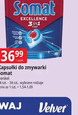 E.Leclerc Kapsułki do zmywarki Somat Excellence oferta