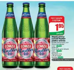 Dino Łomża Radler jabłko wiśnia oferta