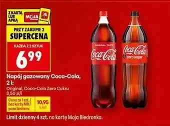 Napój gazowany Coca-Cola, 2 l