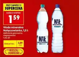 Biedronka Woda mineralna Nałęczowianka, 1,5 l oferta