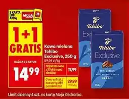 Biedronka Kawa mielona Tchibo Exclusive , 250 g oferta