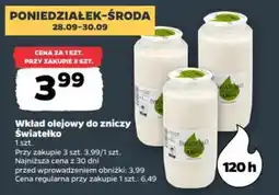 Netto Wkład olejowy do zniczy Światelko oferta