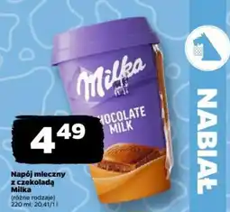 Netto Napój mleczny z czekoladą Milka oferta