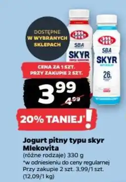 Netto Jogurt pitny typu skyr Mlekovita oferta