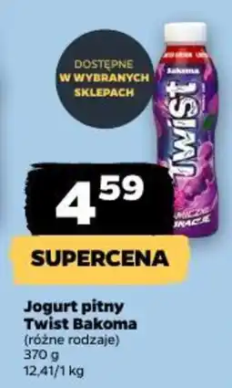 Netto Jogurt pitny Twist Bakoma oferta