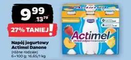 Netto Napój jogurtowy Actimel Danone oferta