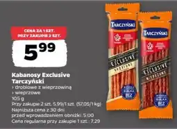 Netto Kabanosy Exclusive Tarczyński oferta