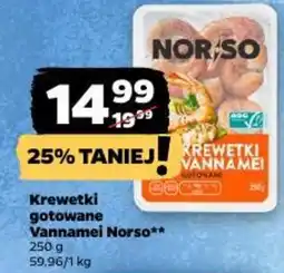 Netto Krewetki gotowane Vannamei Norso oferta