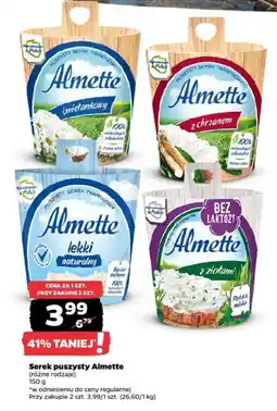 Netto Serek puszysty Almette oferta