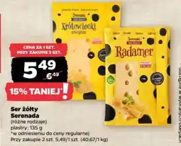 Netto Ser żółty Serenada oferta
