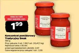 Netto Koncentrat pomidorowy Tradycyjny Smak oferta