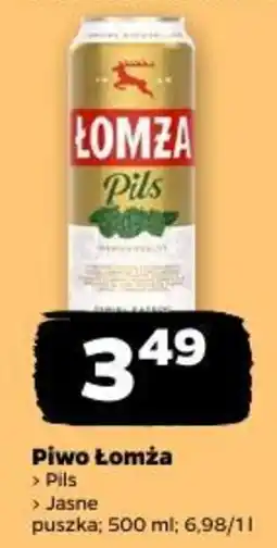 Netto Piwo Łomża Pils oferta
