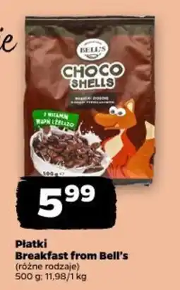 Netto Płatki Breakfast from Bell's oferta