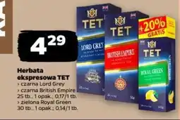 Netto Herbata ekspresowa TET oferta