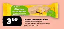 Netto Chałwa sezamowa Kino! o smaku waniliowym oferta