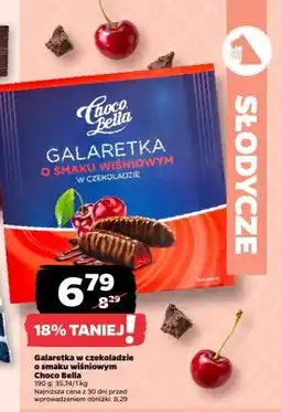 Netto Galaretki w czekoladzie o smaku wiśniowym Choco Bella oferta