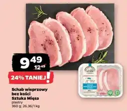 Netto Schab wieprzowy bez kości Sztuka Mięsa oferta