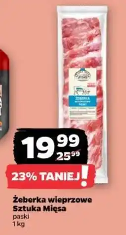 Netto Żeberka wieprzowe Sztuka Mięsa oferta