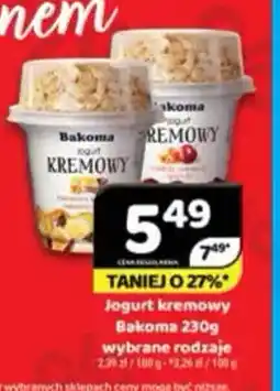 Delfin Jogurt kremowy Bakoma oferta