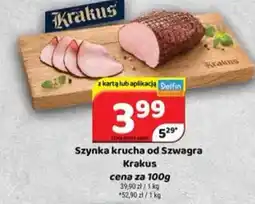 Delfin Szynka krucha od Szwagra Krakus oferta