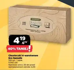 Netto Chusteczki 4-warstwowe Eco Samelle oferta