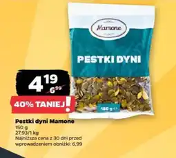 Netto Pestki dyni Mamone oferta