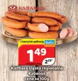 Delfin Kiełbasa Śląska Regionalna Kabanos oferta