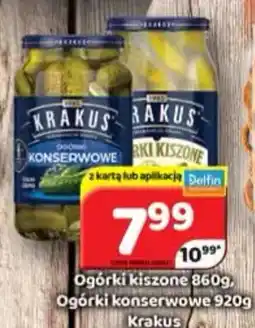 Delfin Ogórki kiszone Krakus oferta