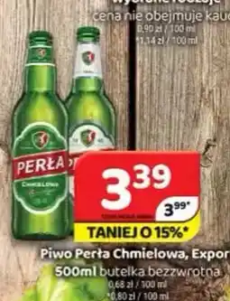 Delfin Piwo Perła Chmielowa, Export oferta