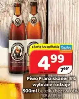 Delfin Piwo Franziskaner 5% oferta