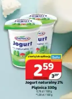 Delfin Jogurt naturalny 2% Piątnica oferta