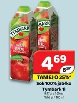 Delfin Sok 100% jabłko Tymbark oferta