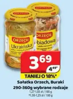 Delfin Sałatka Orzech Buraki oferta