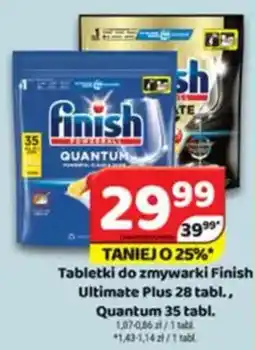 Delfin Tabletki do zmywarki Finish Ultimate Plus oferta