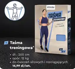 Biedronka Taśma treningowa Spokey oferta