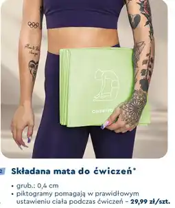 Biedronka Składana mata do ćwiczeń oferta