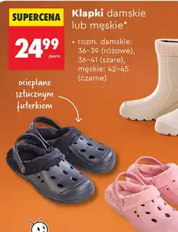 Biedronka Klapki damskie oferta