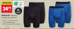 Biedronka Bokserki męskie Go Active oferta
