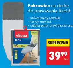 Biedronka Pokrowiec na deskę do prasowania Rapid oferta