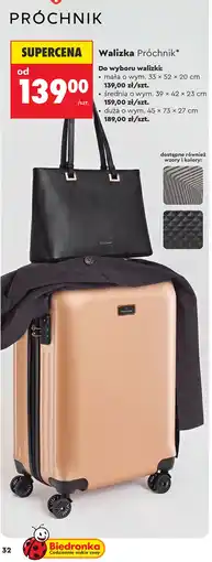 Biedronka Walizka Próchnik oferta