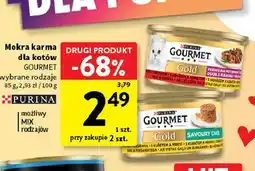 Intermarche Mokra karma dla kotów GOURMET Gold oferta