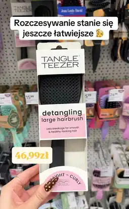 Rossmann Tangle Teezer detangling large hairbrush Szczotka do włosów oferta
