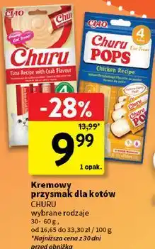 Intermarche Kremowy przysmak dla kotów Churu oferta