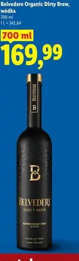 Lidl Belvedere Organic Dirty Brew, wódka oferta
