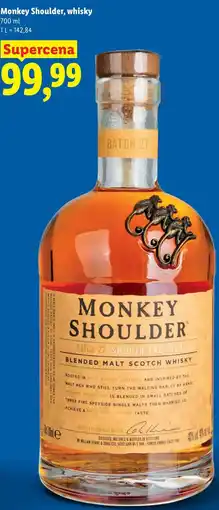 Lidl Monkey Shoulder, whisky oferta